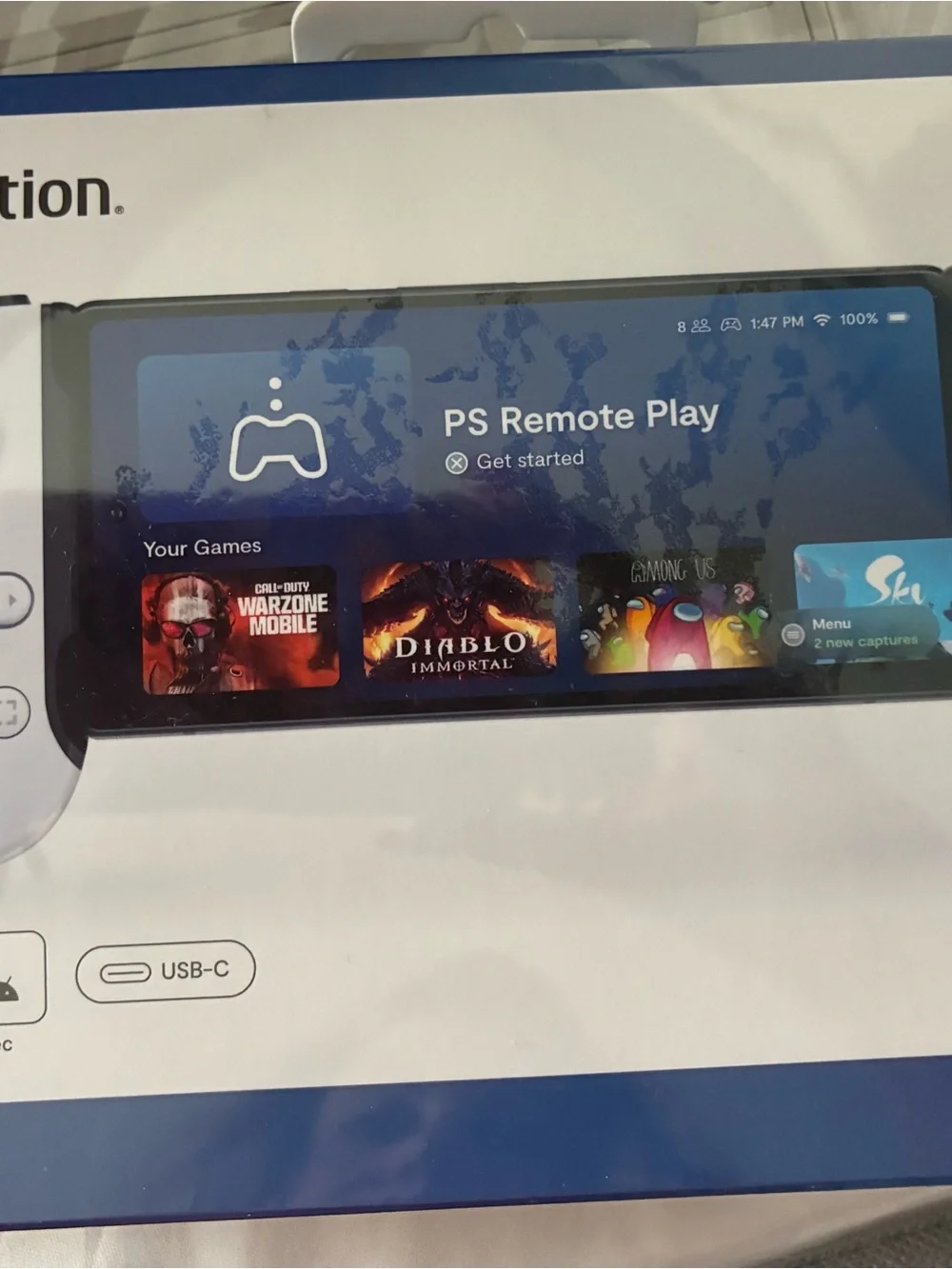 Sony mobile gamepad